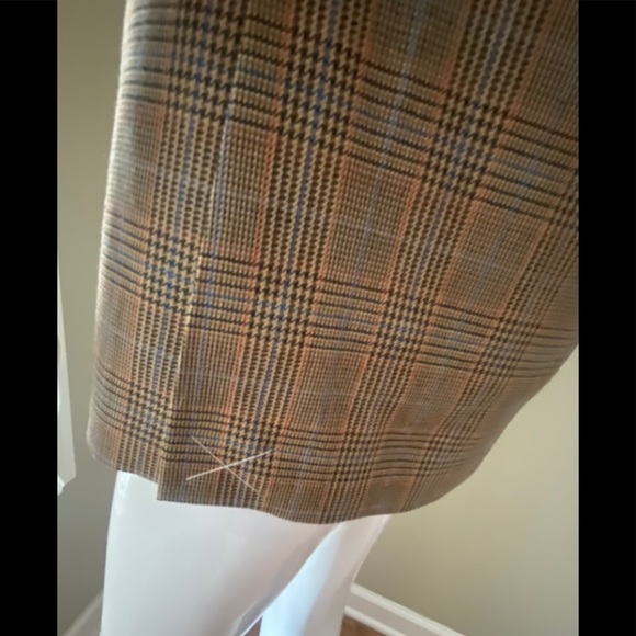 Burberry knitted sleeve houndstooth tailored wool jacket - Picture 12 of 14